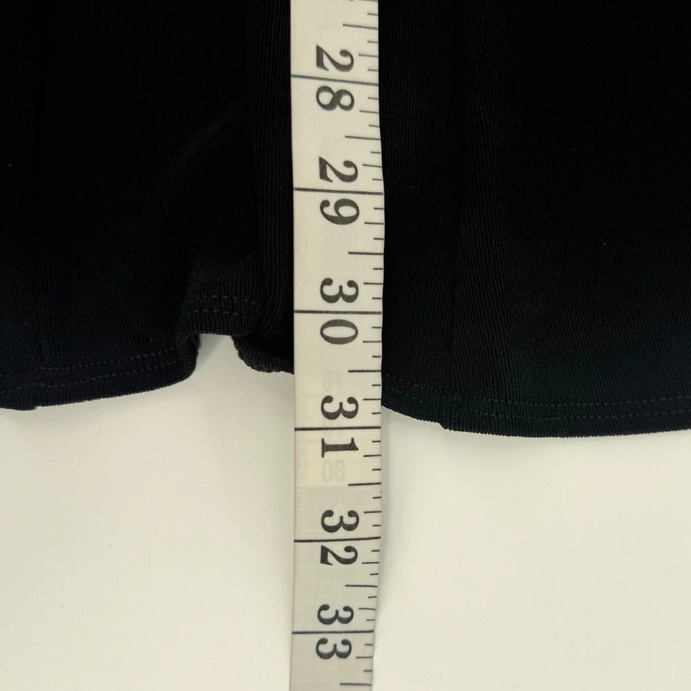 Chico's‎ Cardigan Womens 0P Black Travelers Open Front 3/4 Sleeve Jacket Petite